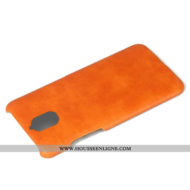 Coque Nokia 3.1 Cuir Protection Rouge Qualité Téléphone Portable Tendance
