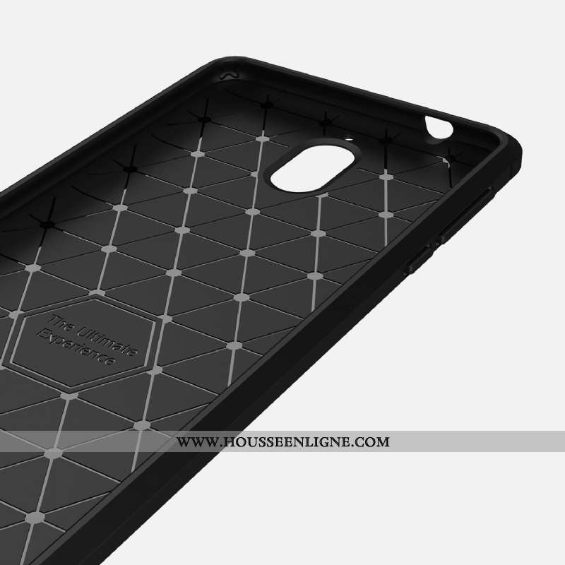 Coque Nokia 3.1 Mode Protection Silicone Nouveau Tout Compris Fluide Doux Noir