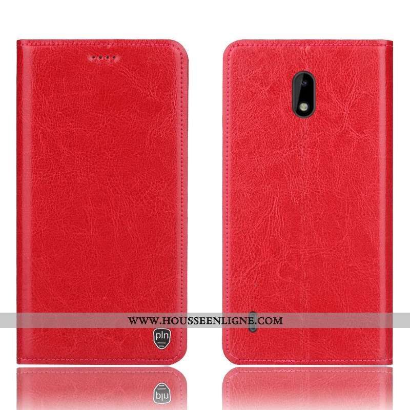 Coque Nokia 3.1 Modèle Fleurie Protection Étui Téléphone Portable Bleu Marin Housse Bleu Foncé