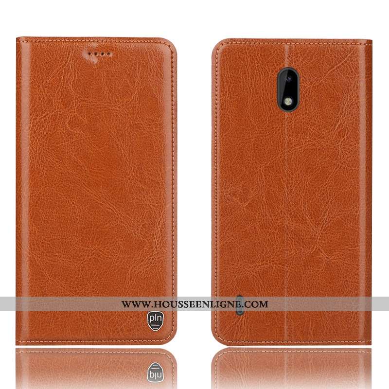 Coque Nokia 3.1 Modèle Fleurie Protection Étui Téléphone Portable Bleu Marin Housse Bleu Foncé
