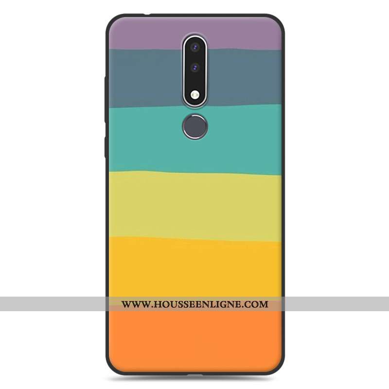 Coque Nokia 3.1 Plus Personnalité Créatif Dessin Animé Tout Compris Étui Protection Téléphone Portab