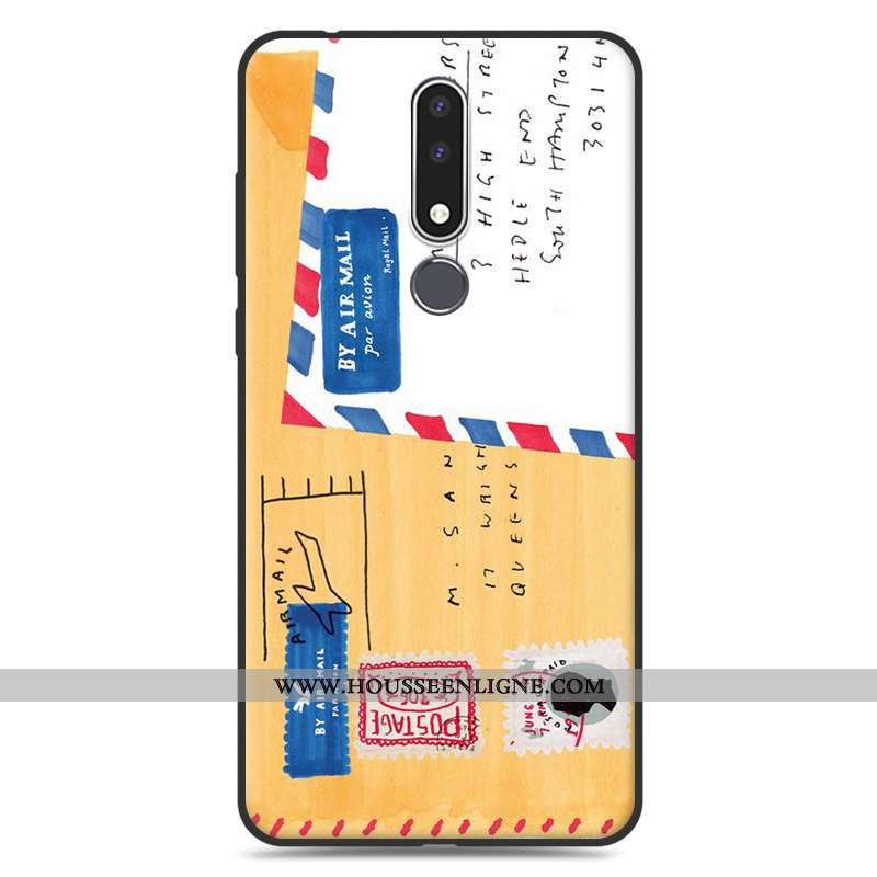 Coque Nokia 3.1 Plus Personnalité Créatif Dessin Animé Tout Compris Étui Protection Téléphone Portab