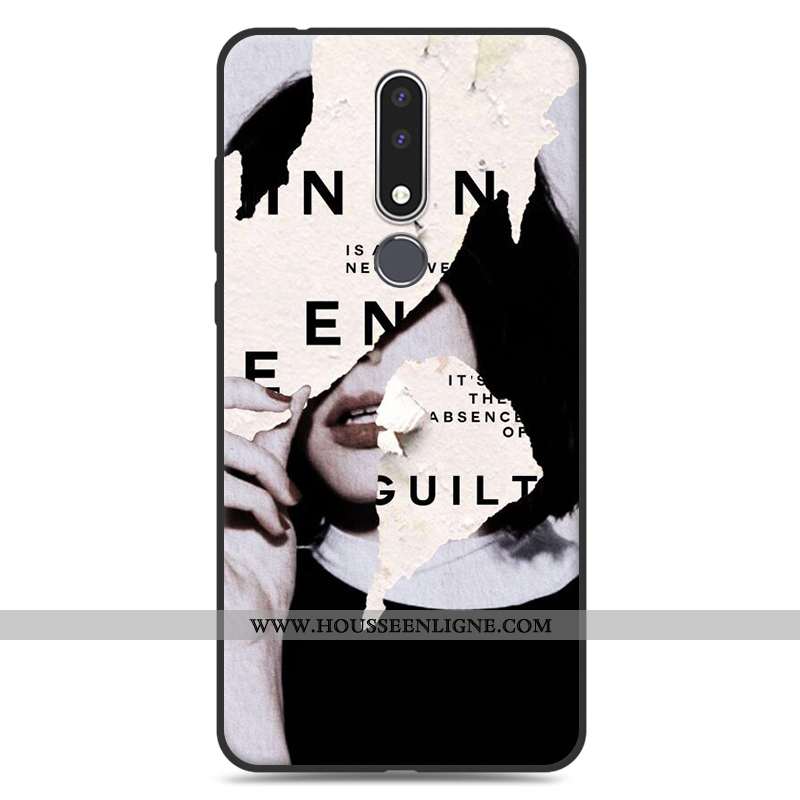 Coque Nokia 3.1 Plus Personnalité Créatif Dessin Animé Tout Compris Étui Protection Téléphone Portab