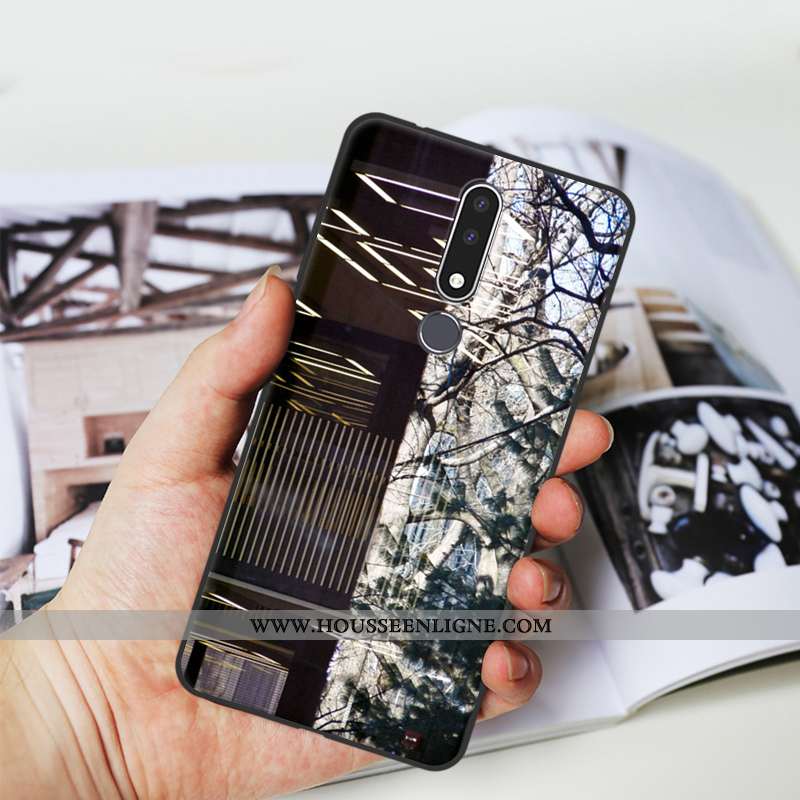 Coque Nokia 3.1 Plus Personnalité Créatif Dessin Animé Tout Compris Étui Protection Téléphone Portab