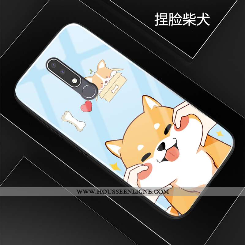 Coque Nokia 3.1 Plus Silicone Mode Fluide Doux Étui Incassable Protection Dessin Animé Rouge