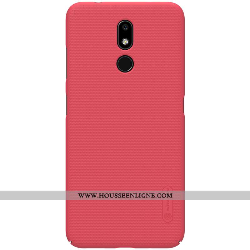 Coque Nokia 3.2 Légère Délavé En Daim Incassable Étui Or Téléphone Portable Doré