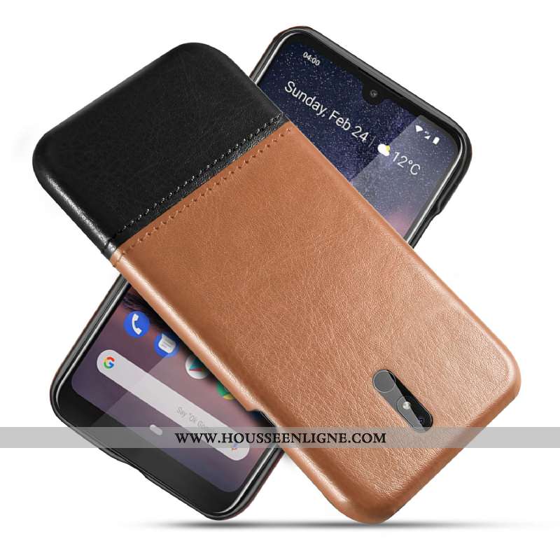 Coque Nokia 3.2 Modèle Fleurie Protection Difficile Créatif Téléphone Portable Personnalité Rouge