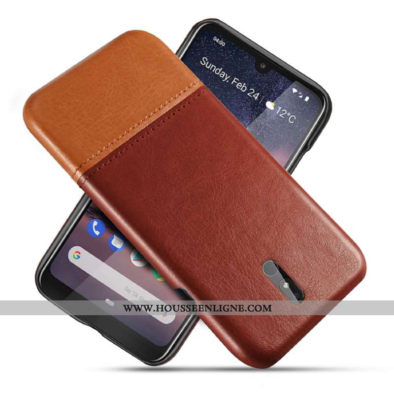 Coque Nokia 3.2 Modèle Fleurie Protection Difficile Créatif Téléphone Portable Personnalité Rouge