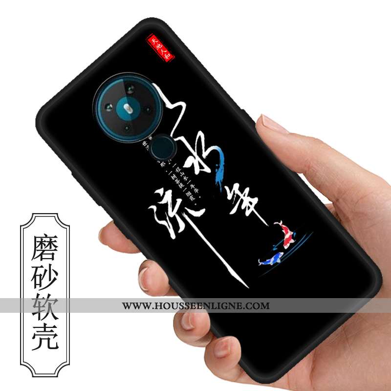 Coque Nokia 5.3 Dessin Animé Vintage Silicone Téléphone Portable Net Rouge Multicolore Tendance Colo