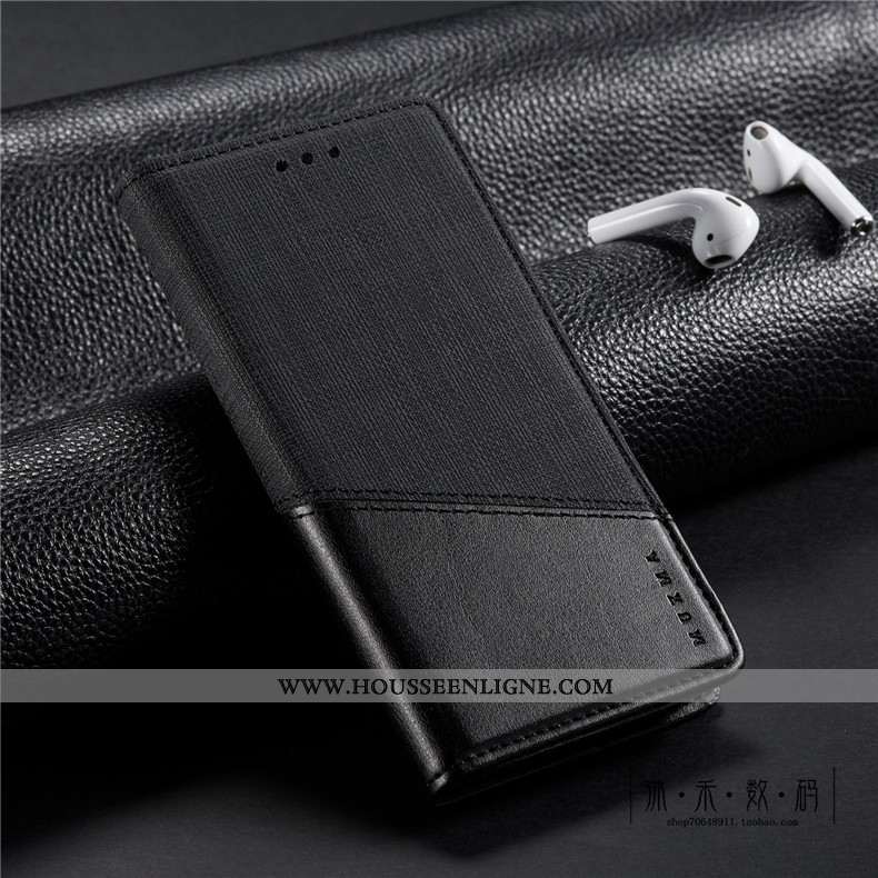 Coque Nokia 5.3 Protection Cuir Bleu Étui Téléphone Portable Luxe