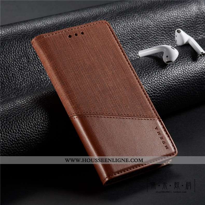 Coque Nokia 5.3 Protection Cuir Bleu Étui Téléphone Portable Luxe