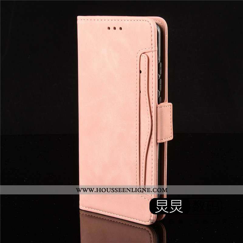 Coque Nokia 5.3 Protection Cuir Carte Clamshell Téléphone Portable Bleu Marin Bleu Foncé