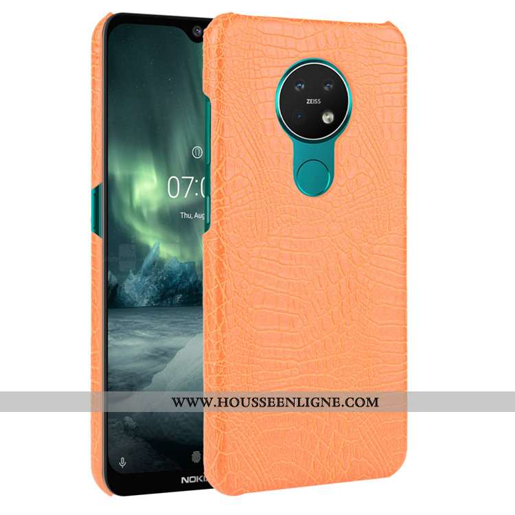 Coque Nokia 6.2 Modèle Fleurie Protection Noir Difficile Étui Téléphone Portable