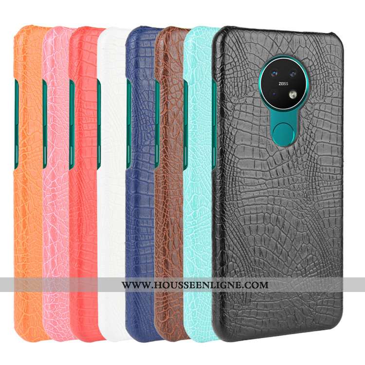 Coque Nokia 6.2 Modèle Fleurie Protection Noir Difficile Étui Téléphone Portable