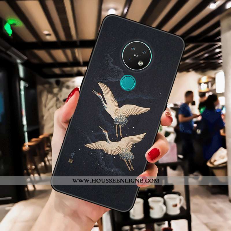 Coque Nokia 6.2 Protection Personnalité Incassable Silicone Mode Amoureux Frais Rose