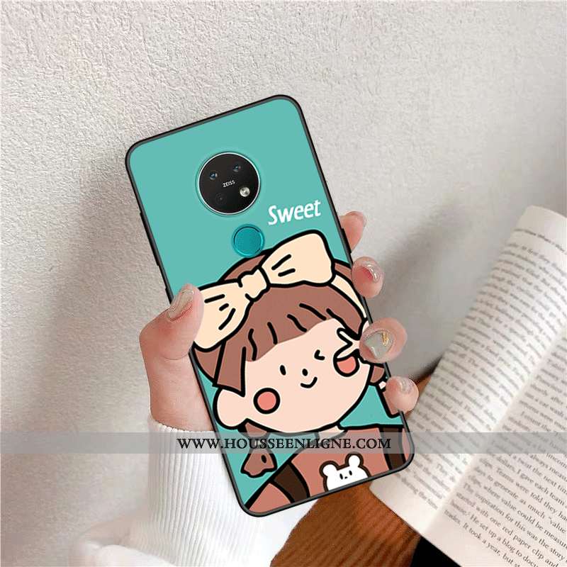 Coque Nokia 6.2 Silicone Protection Personnalité Personnalisé Amoureux Tendance Blanche