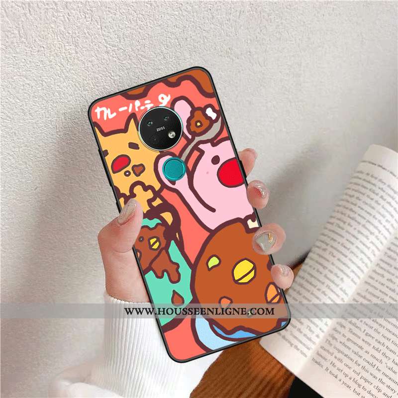 Coque Nokia 6.2 Silicone Protection Personnalité Personnalisé Amoureux Tendance Blanche