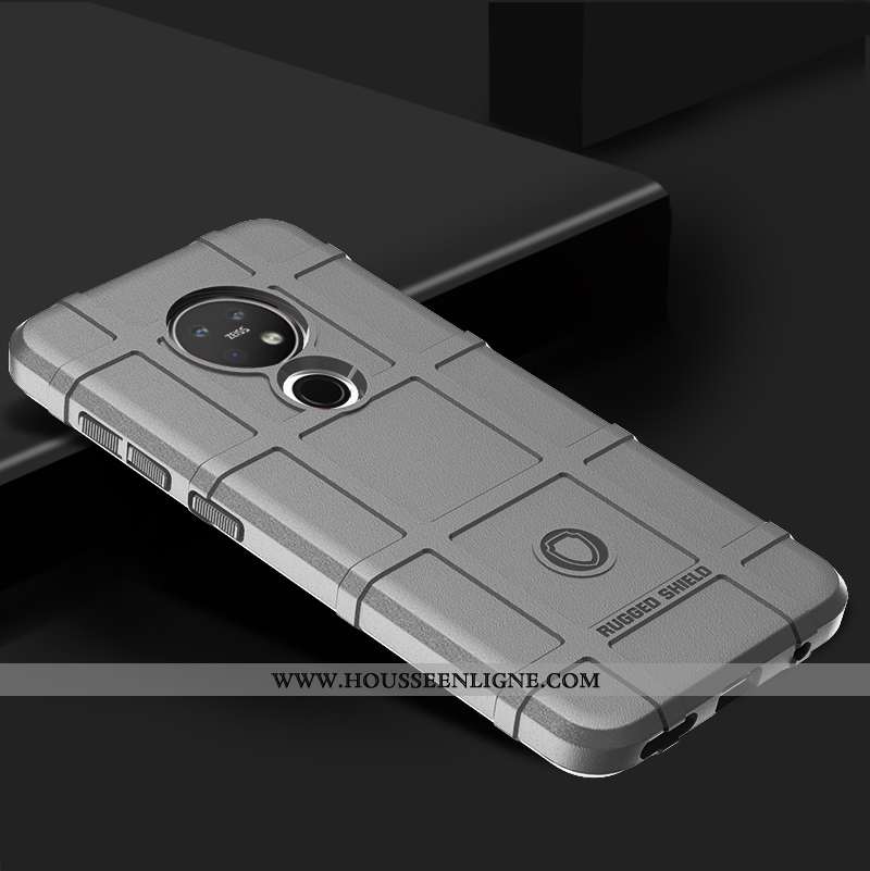 Coque Nokia 6.2 Silicone Protection Étui Tendance Antidérapant Nouveau Fluide Doux Noir