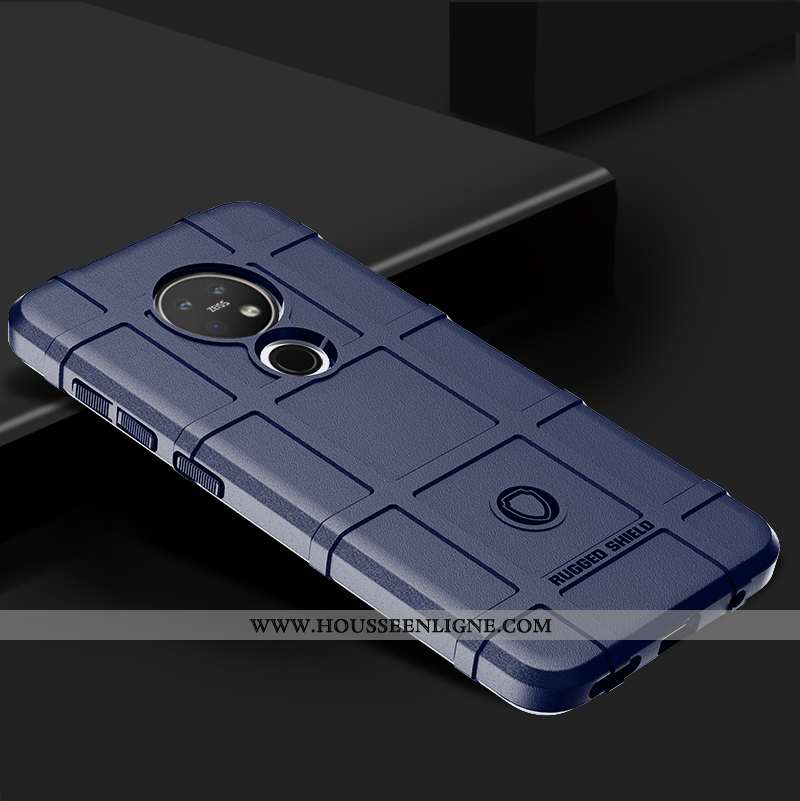 Coque Nokia 6.2 Silicone Protection Étui Tendance Antidérapant Nouveau Fluide Doux Noir
