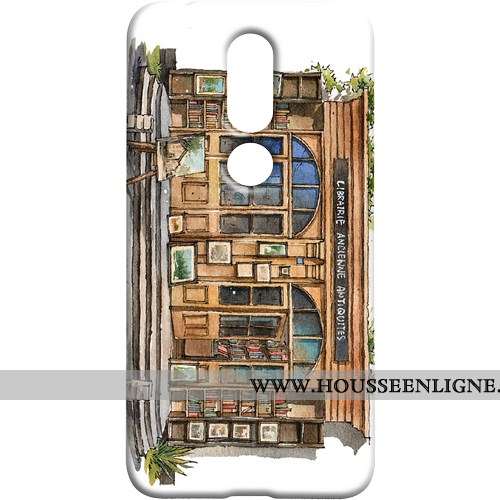 Coque Nokia 7.1 Protection Téléphone Portable Difficile Peinte À La Main Blanc Vent Blanche