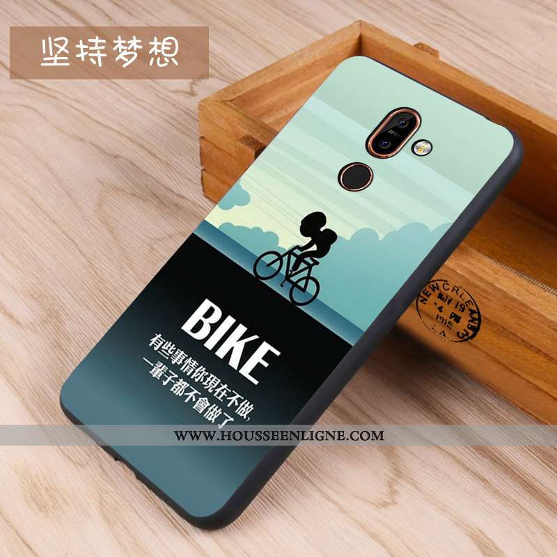 Coque Nokia 7 Plus Silicone Protection Incassable Étui Noir Tout Compris