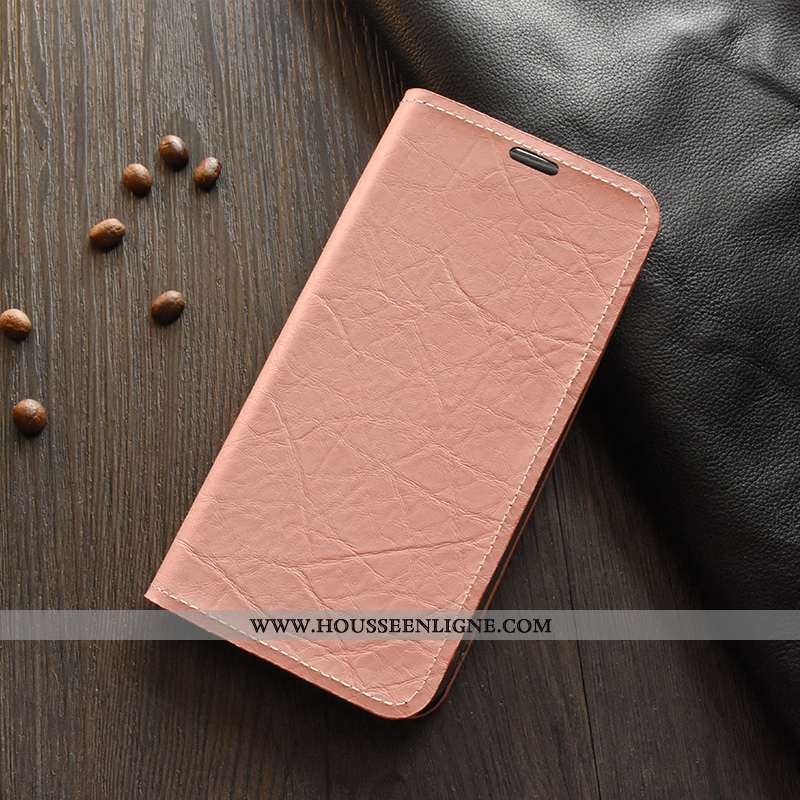 Coque Nokia 8 Sirocco Cuir Protection Téléphone Portable Étui Rose Housse 2020