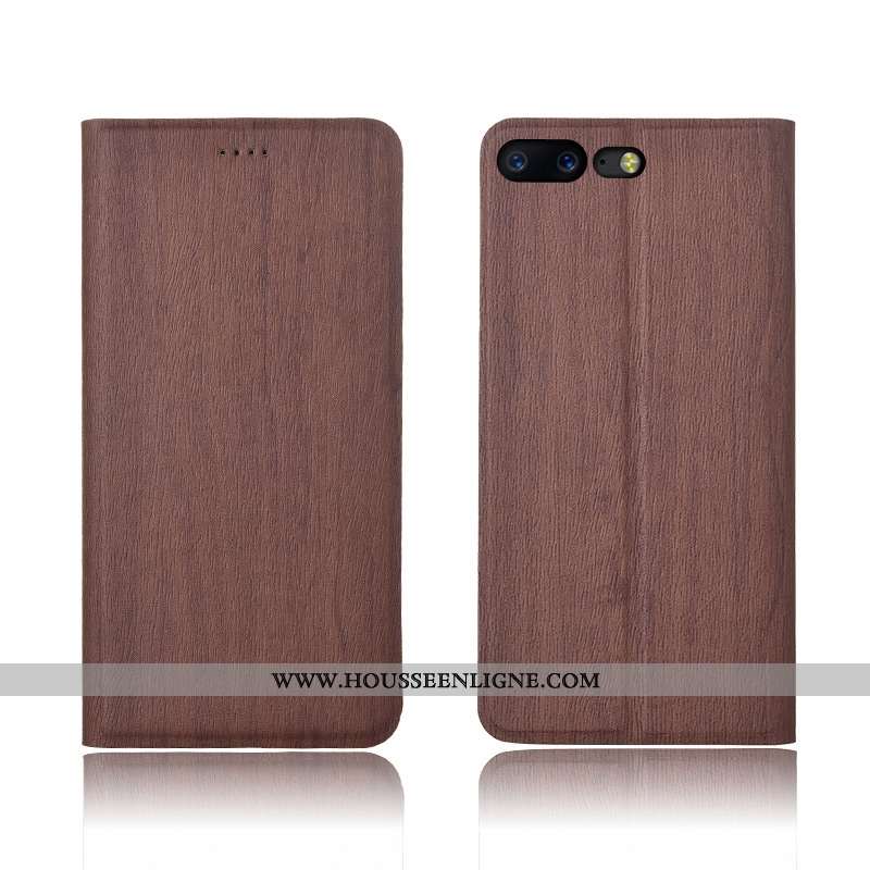 Coque Oneplus 5 Modèle Fleurie Fluide Doux Incassable Silicone Étui Nouveau Arbres Marron