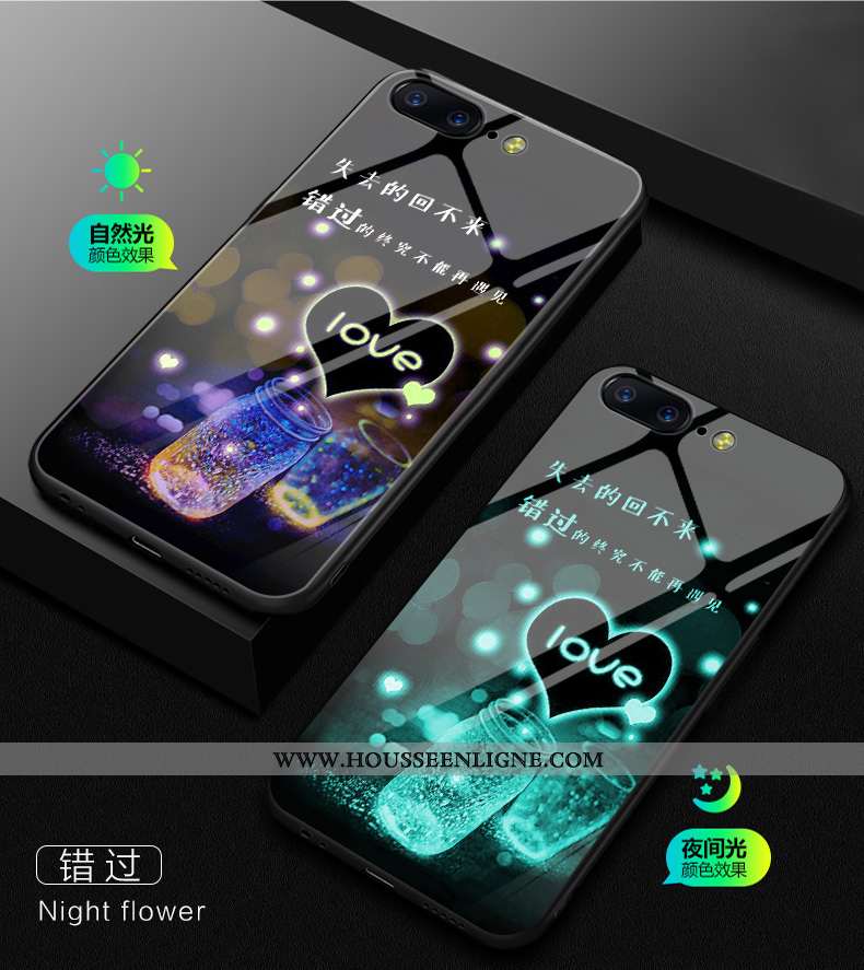 Coque Oneplus 5 Personnalité Créatif Légère Tout Compris Fluide Doux Étui Téléphone Portable Bleu Fo