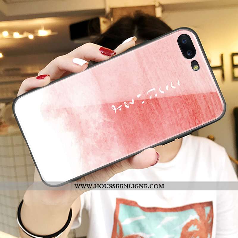 Coque Oneplus 5 Personnalité Créatif Téléphone Portable Fluide Doux Vent Légère Ultra Rose