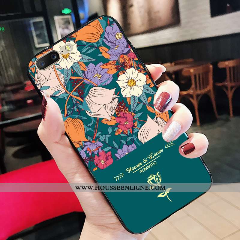 Coque Oneplus 5 Personnalité Créatif Étui Support Simple Incassable Verte