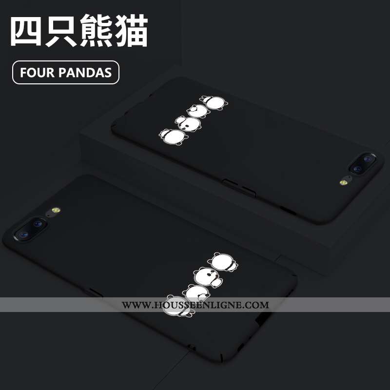 Coque Oneplus 5 Protection Délavé En Daim Dessin Animé Difficile Incassable Net Rouge Bleu