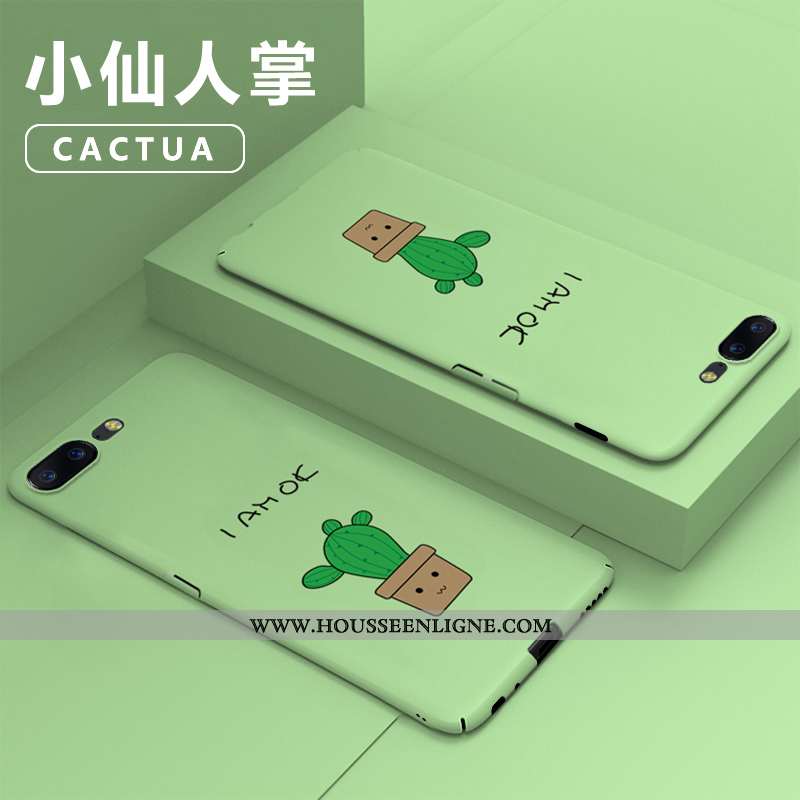 Coque Oneplus 5 Protection Délavé En Daim Dessin Animé Difficile Incassable Net Rouge Bleu