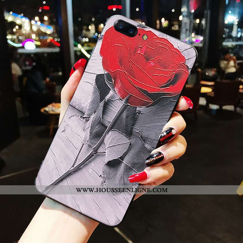 Coque Oneplus 5 Protection Fluide Doux Étui Téléphone Portable Tout Compris Rose