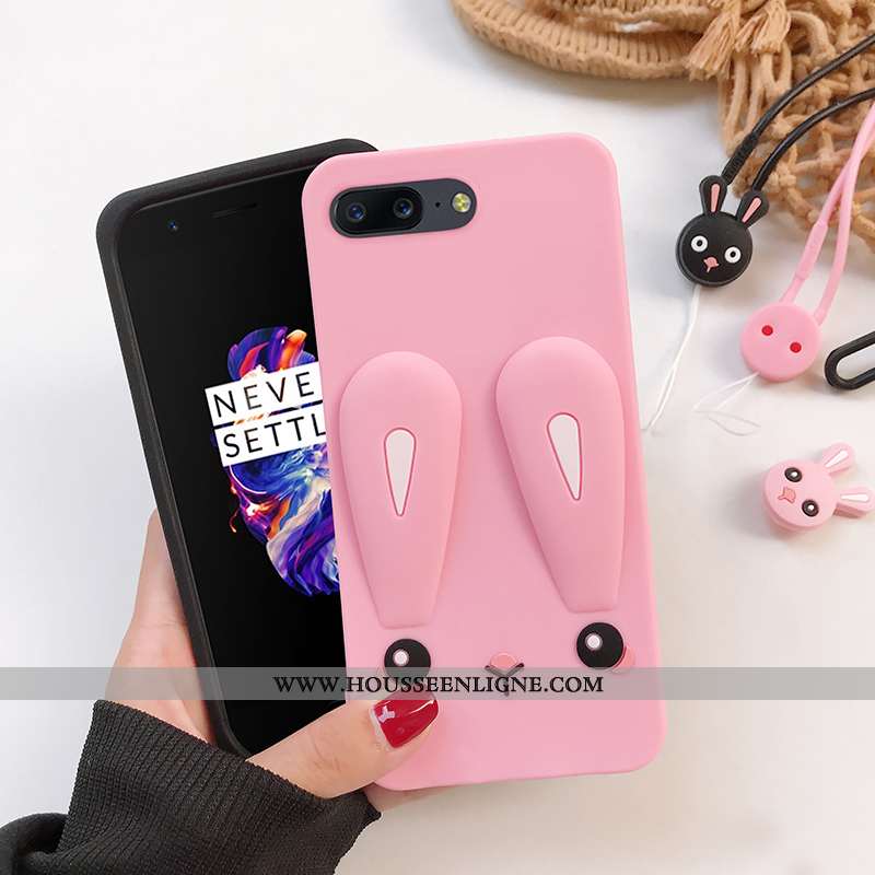 Coque Oneplus 5 Silicone Fluide Doux Incassable Téléphone Portable Tout Compris Étui Marron