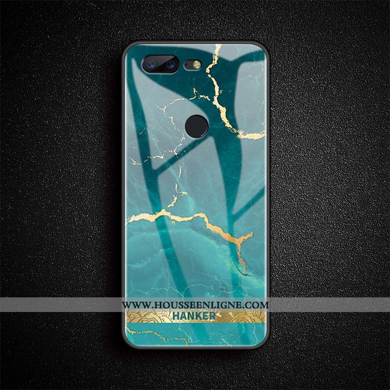 Coque Oneplus 5t Créatif Tendance Art Téléphone Portable Gems Luxe Simple Blanche
