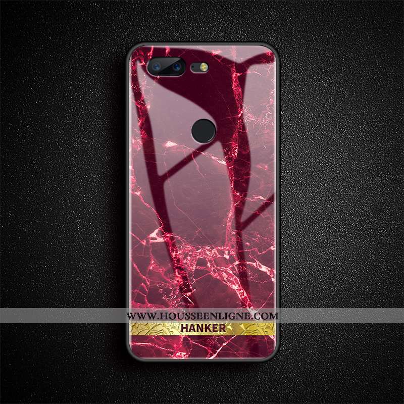 Coque Oneplus 5t Créatif Tendance Art Téléphone Portable Gems Luxe Simple Blanche