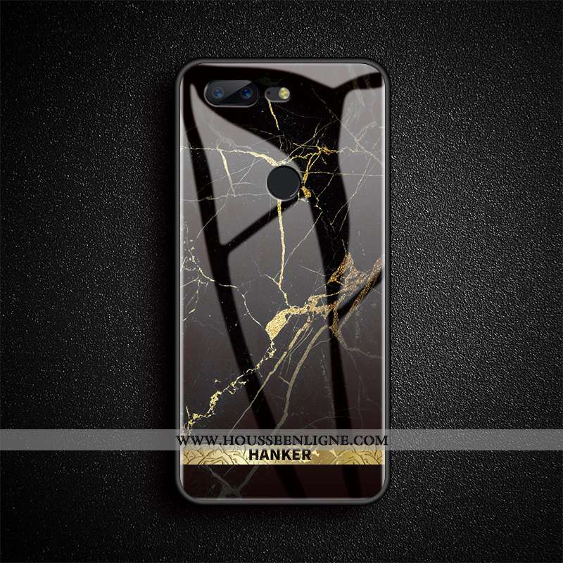Coque Oneplus 5t Créatif Tendance Art Téléphone Portable Gems Luxe Simple Blanche