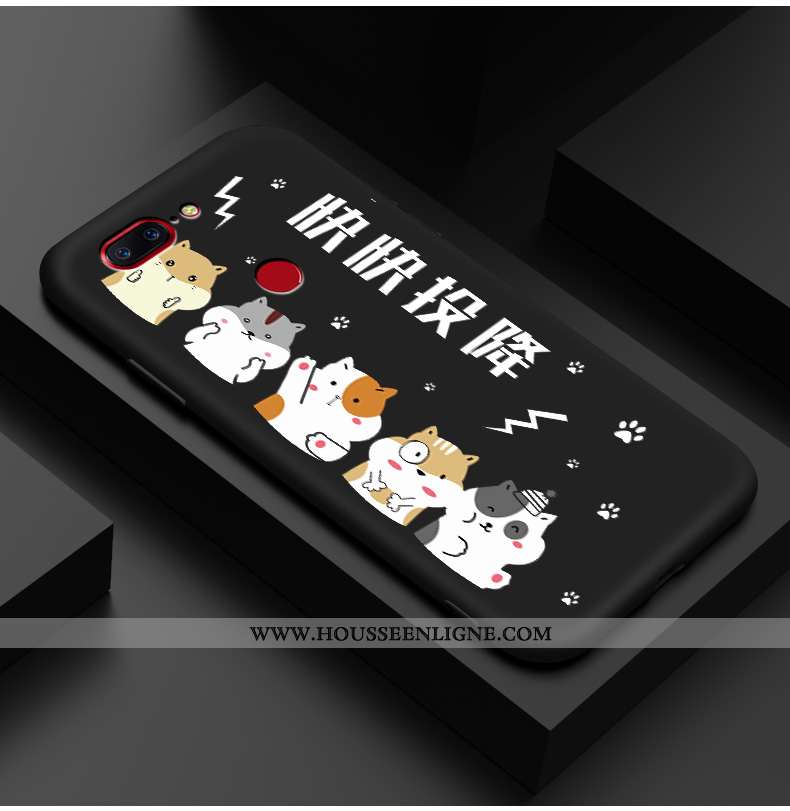 Coque Oneplus 5t Fluide Doux Charmant Légère Étui Incassable Légères Rouge