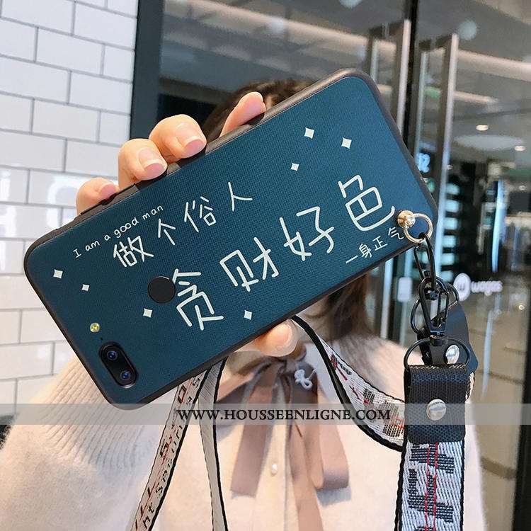 Coque Oneplus 5t Fluide Doux Silicone Personnalité Bleu Incassable Tout Compris