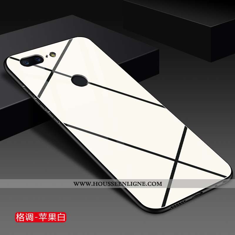 Coque Oneplus 5t Mode Protection Incassable Téléphone Portable Verre Étui Blanche