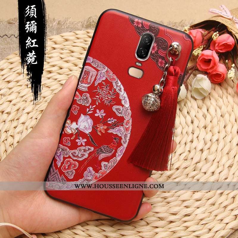 Coque Oneplus 6 Silicone Personnalité Tout Compris Créatif Fluide Doux Téléphone Portable Tendance B