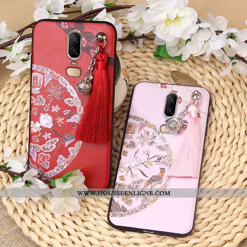 Coque Oneplus 6 Silicone Personnalité Tout Compris Créatif Fluide Doux Téléphone Portable Tendance B
