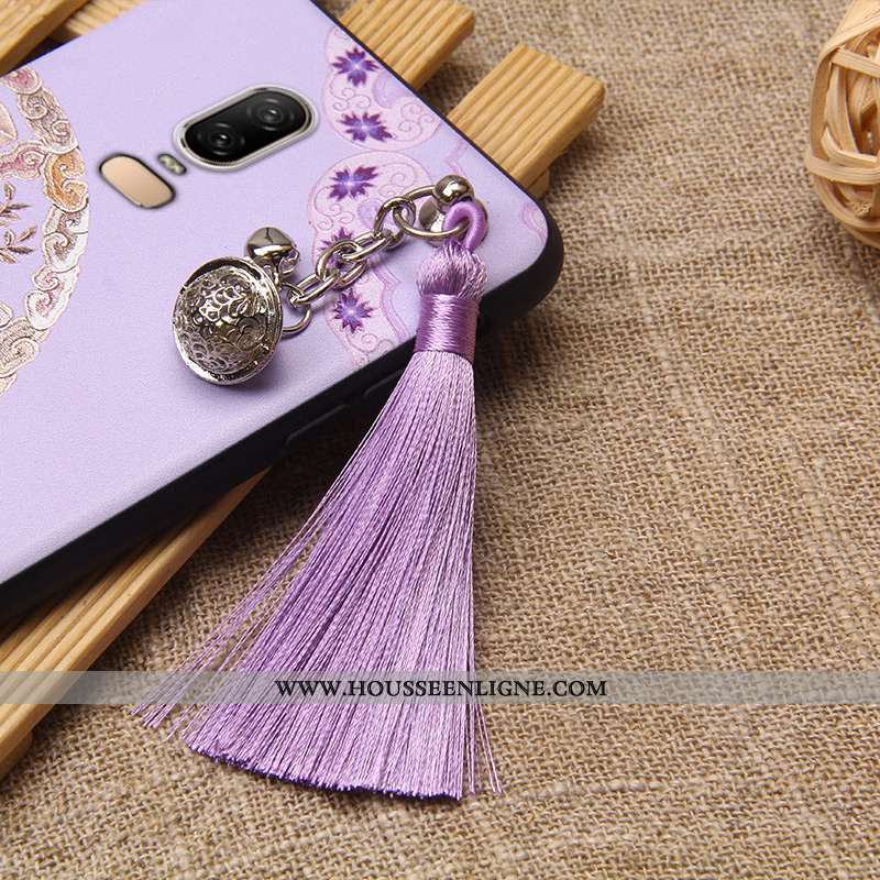 Coque Oneplus 6 Silicone Personnalité Tout Compris Créatif Fluide Doux Téléphone Portable Tendance B