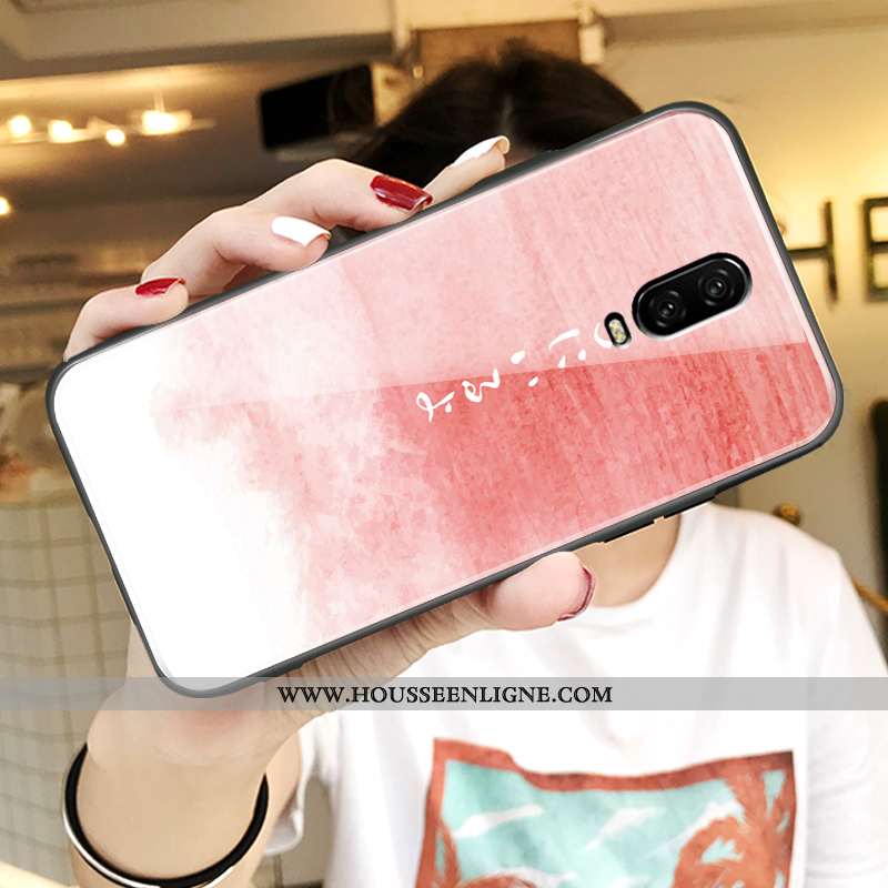 Coque Oneplus 6t Silicone Protection Étui Ultra Téléphone Portable Vent Amoureux Bleu