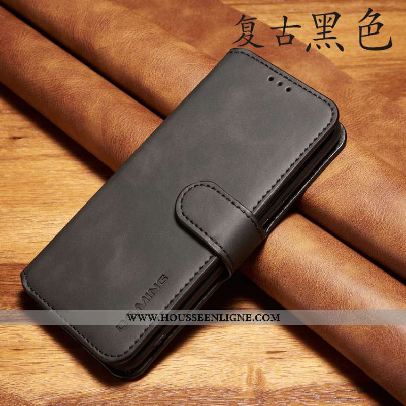 Coque Oneplus 7 Fluide Doux Cuir Téléphone Portable Housse Tout Compris Incassable Marron