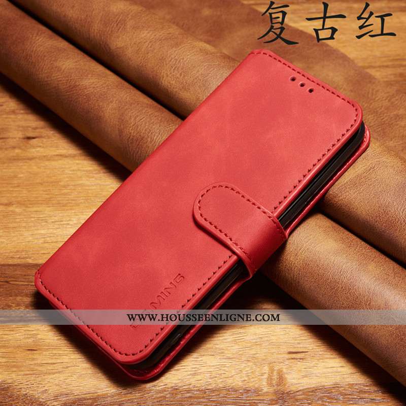 Coque Oneplus 7 Fluide Doux Cuir Téléphone Portable Housse Tout Compris Incassable Marron