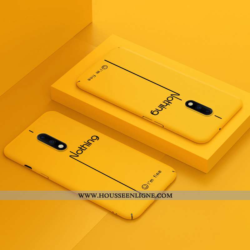 Coque Oneplus 7 Légère Protection Nouveau Simple Tendance Créatif Verte
