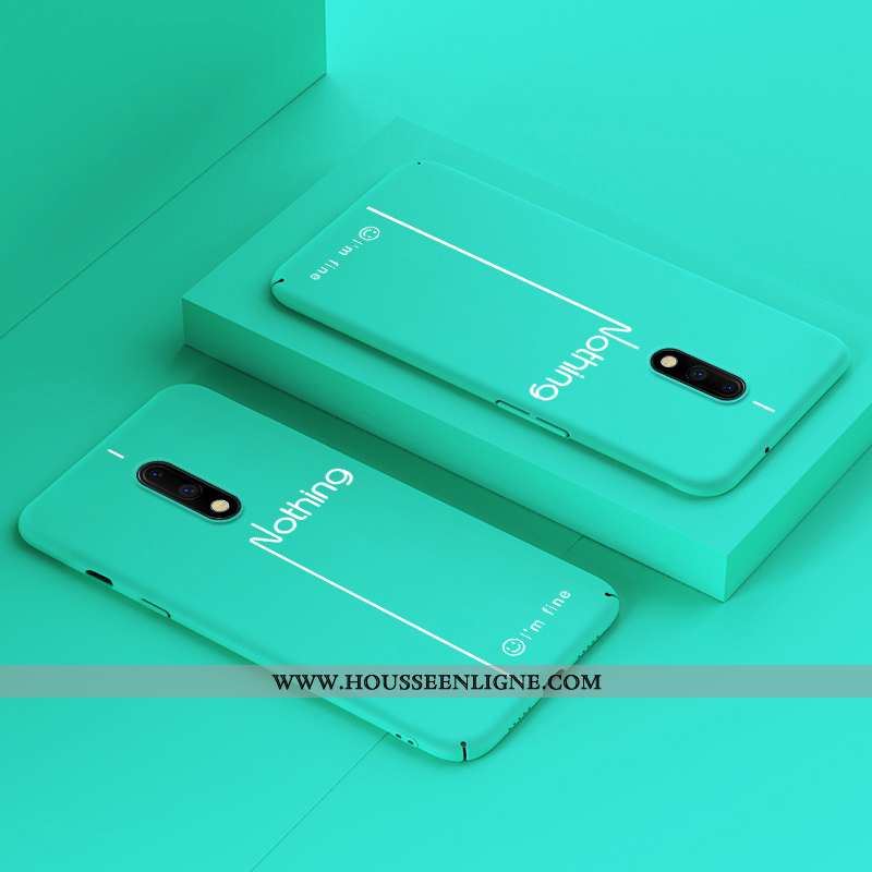 Coque Oneplus 7 Légère Protection Nouveau Simple Tendance Créatif Verte