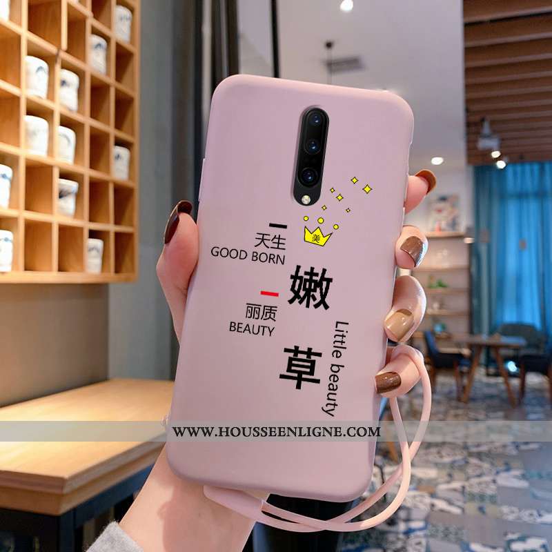 Coque Oneplus 7 Pro Légère Fluide Doux Ultra Vert Bovins Silicone Verte