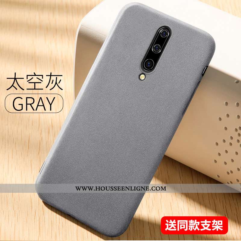 Coque Oneplus 7 Pro Tendance Légère Personnalité Étui Téléphone Portable Incassable Nouveau Gris